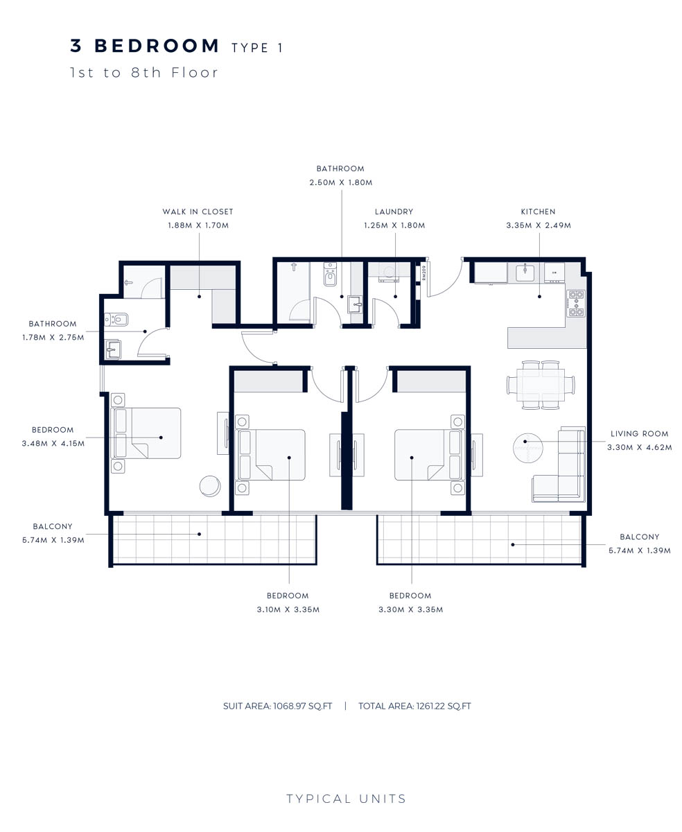 3 Bedroom